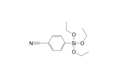 4-Triethoxysilylbenzenecarbonitrile