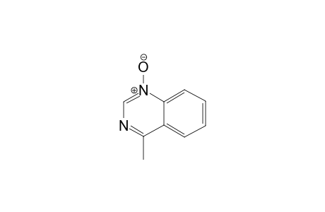 Quinazoline, 4-methyl-, 1-oxide
