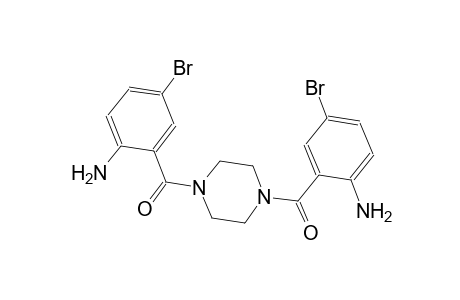 2-{[4-(2-amino-5-bromobenzoyl)-1-piperazinyl]carbonyl}-4-bromoaniline