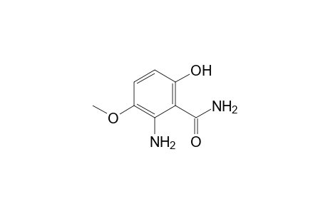 2-Amino-6-hydroxy-3-methoxybenzamide