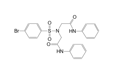 4-bromo-N,N-bis(2-oxo-3-phenylpropyl)benzene-1-sulfonamide