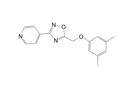 pyridine, 4-[5-[(3,5-dimethylphenoxy)methyl]-1,2,4-oxadiazol-3-yl]-