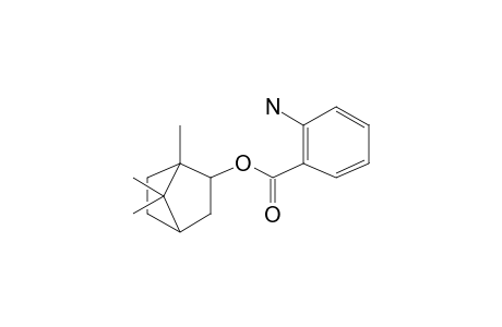 Bornyl anthranilate