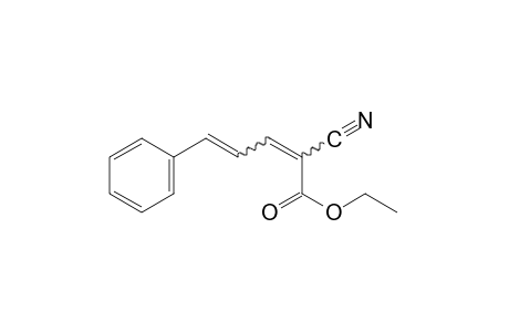 2-cyano-5-phenyl-2,4-pentadienoic acid, ethyl ester