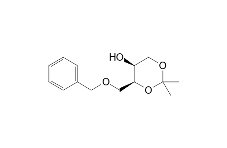(4S,5S)-2,2-dimethyl-4-(phenylmethoxymethyl)-1,3-dioxan-5-ol