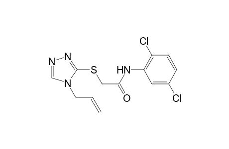 Acetamide, N-(2,5-dichlorophenyl)-2-[[4-(2-propenyl)-4H-1,2,4-triazol-3-yl]thio]-