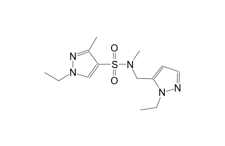 1H-pyrazole-4-sulfonamide, 1-ethyl-N-[(1-ethyl-1H-pyrazol-5-yl)methyl]-N,3-dimethyl-