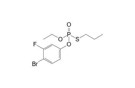 Phosphorothioic acid, O-(4-bromo-3-fluorophenyl) O-ethyl- S-propyl ester