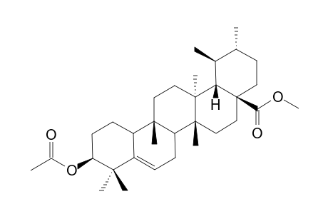 3-ACETOXY-RHOIPTELIC-ACID-METHYLESTER