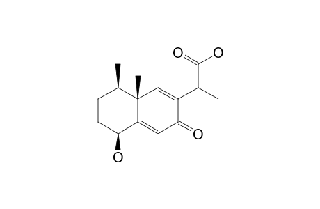 1-BETA-HYDROXY-6,9-DIENE-8-OXO-EREMOPHIL-(12)-OIC-ACID