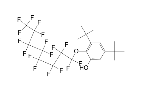 3,5-Di-t-butyl-2-(perfluorooctyloxy)phenol