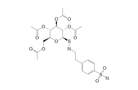 N-4-(AMINOSULFONYL)-PHENETHYL-S-(2,3,4,6-TETRA-O-ACETYL-1-THIO-BETA-D-GLUCOPYRANOSYL)-SULFENAMIDE