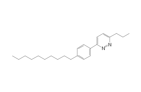 3-(p-decylphenyl)-6-propylpyridazine