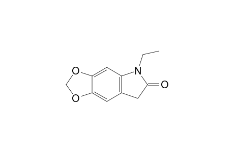 1-Ethyl-5,6-(methylenedioxy)-2-indolinone