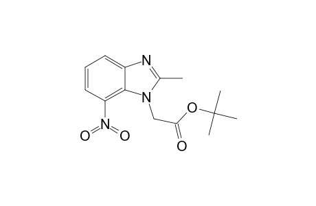 t-Butyl (2-methyl-7-nitrobenzimidazol-1-yl)acetate