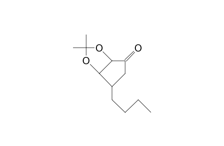 6-Butyl-2,2-dimethyl-3ab, 5,6a,6ab-tetrahydro-4H-cyclopenta-1,3-dioxol-4-one