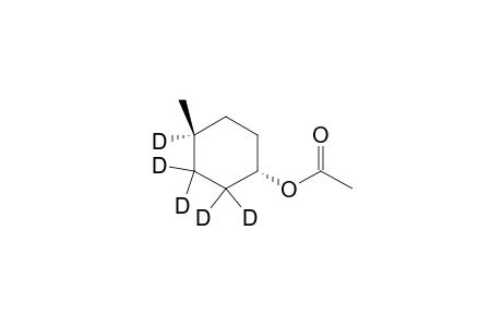 (1S,4S)-1-acetoxy-2,2,3,3,4-pentadeuterio-4-methylcyclohexane