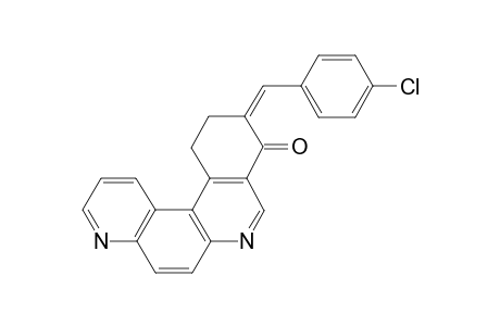 (10Z)-10-(4-chlorobenzylidene)-11,12-dihydrobenzo[a][4,7]phenanthrolin-9-one