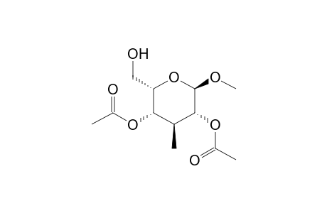 (2R,3R,4S,5S,6S)-3,5-Diacetoxy-6-hydroxymethyl-2-methoxy-4-methyl-3,4,5,6-tetrahydro-2H-pyran