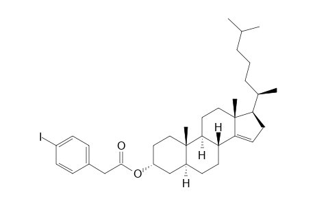 Cholest-14-en-3-ol, 4-iodobenzeneacetate, (3.alpha.,5.alpha.)-