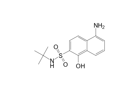 2-Naphthalenesulfonamide, 5-amino-N-(1,1-dimethylethyl)-1-hydroxy-