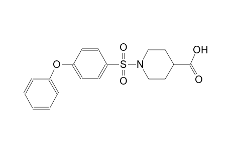 4-piperidinecarboxylic acid, 1-[(4-phenoxyphenyl)sulfonyl]-