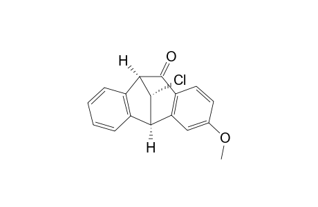 5,10-Methano-5H-dibenzo[a,d]cyclohepten-11(10H)-one, 12-chloro-3-methoxy-, (5.alpha.,10.alpha.,12R*)-