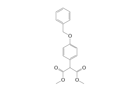 Propanedioic acid, [4-(phenylmethoxy)phenyl]-, dimethyl ester