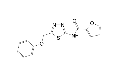 N-[5-(phenoxymethyl)-1,3,4-thiadiazol-2-yl]-2-furamide