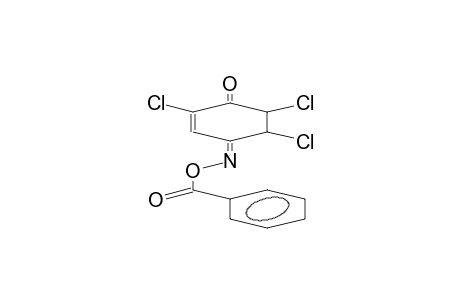 2,5,6-TRICHLORO-2-CYCLOHEXENE-1,4-DIONE, 4-(O-BENZOYLOXIME)