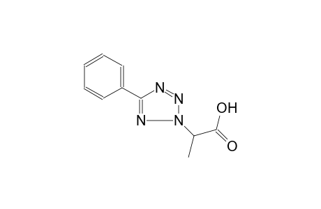 2-(5-phenyl-2H-tetraazol-2-yl)propanoic acid