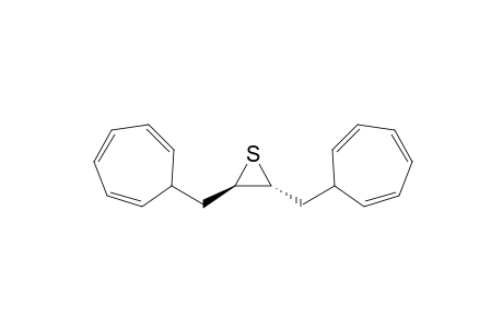 Thiirane, 2,3-bis(2,4,6-cycloheptatrien-1-ylmethyl)-, trans-