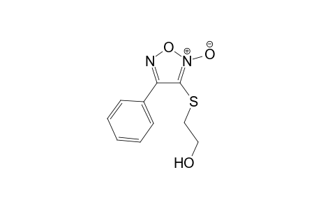 3-(2-Hydroxyethylthio)-4-phenylfuroxan