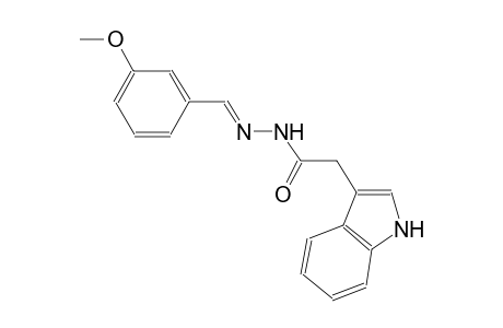 1H-indole-3-acetic acid, 2-[(E)-(3-methoxyphenyl)methylidene]hydrazide
