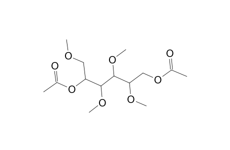 (5-acetoxy-2,3,4,6-tetramethoxy-hexyl) acetate