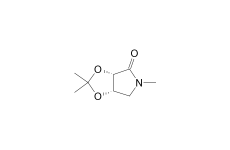 N-METHYL-4-AMINO-4-DEOXY-2,3-O-ISOPROPYLIDENE-D-ERYTHRONOLACTAM