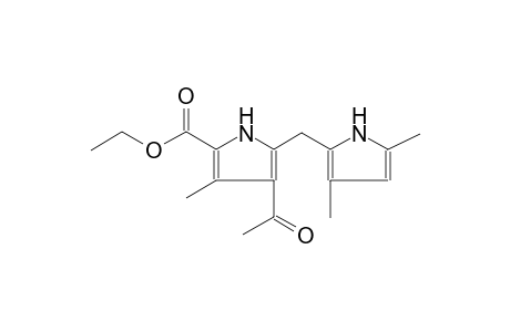 ethyl 4-acetyl-5-[(3,5-dimethyl-1H-pyrrol-2-yl)methyl]-3-methyl-1H-pyrrole-2-carboxylate