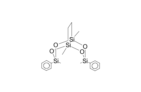 1,3,5,7-TETRAMETHYL-3,7-DIPHENYLBICYCLO[3.2.3]-TETRASILA-2,4,6,8-OXANE(ISOMER 1)
