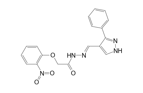 (2-Nitro-phenoxy)-acetic acid (3-phenyl-1H-pyrazol-4-ylmethylene)-hydrazide