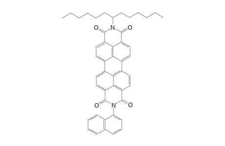 N-(1-Hexylheptyl)-N'-(1-naphthyl)perylene-3,4:9,10-tetracarboxylic bisimide