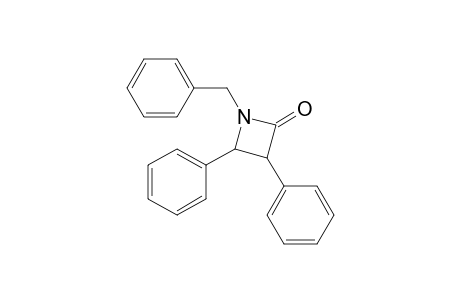 1-Benzyl-3,4-diphenylazetan-2-one