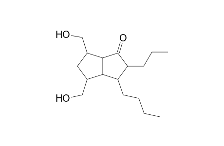 4,6-Bis(hydroxymethyl)-3-butyl-2-propylhexahydropentalen-1(2H)-one