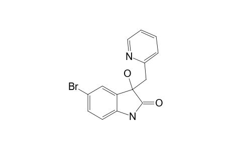 ALPHA-(2-OXO-3-HYDROXY-(5-BROMO)-INDOLINYL-[3])-2-METHYLPYRIDINE