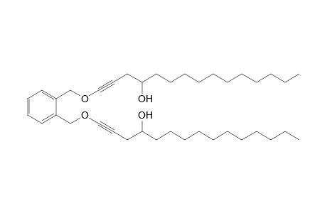 1,2-Bis(4-hydroxypentadecynyloxymethyl)benzene