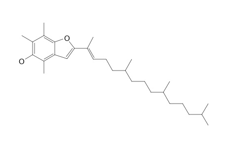 4,6,7-TRIMETHYL-2-[(E)-1-METHYL-1-BUTENYL]-BENZO-[B]-FURAN-5-OL