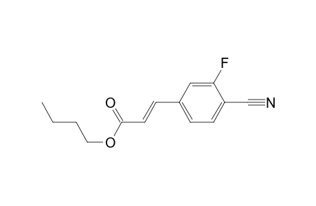 Butyl (2E)-3-(4-Cyano-3-fluorophenyl)prop-2-enoate