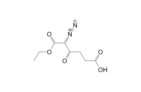 Hexanedioic acid, 2-diazo-3-oxo-, 1-ethyl ester
