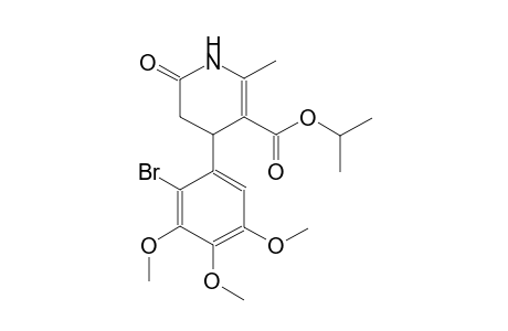 4-(2-bromo-3,4,5-trimethoxy-phenyl)-2-keto-6-methyl-3,4-dihydro-1H-pyridine-5-carboxylic acid isopropyl ester