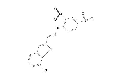 7-BROMOBENZO[b]THIOPHENE-2-CARBOXALDEHYDE, (2,4-DINITROPHENYL)HYDRAZONE