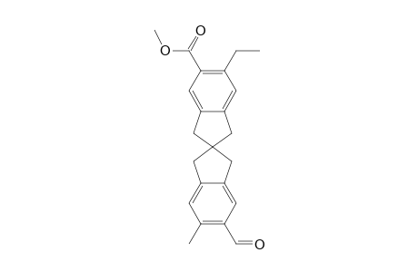 6'-ETHYL-5'-METHOXYCARBONYL-6-METHYL-2,2'-SPIROBIINDAN-5-CARBALDEHYDE